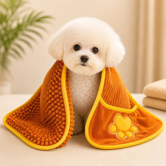 Toalla absorbente para mascotas