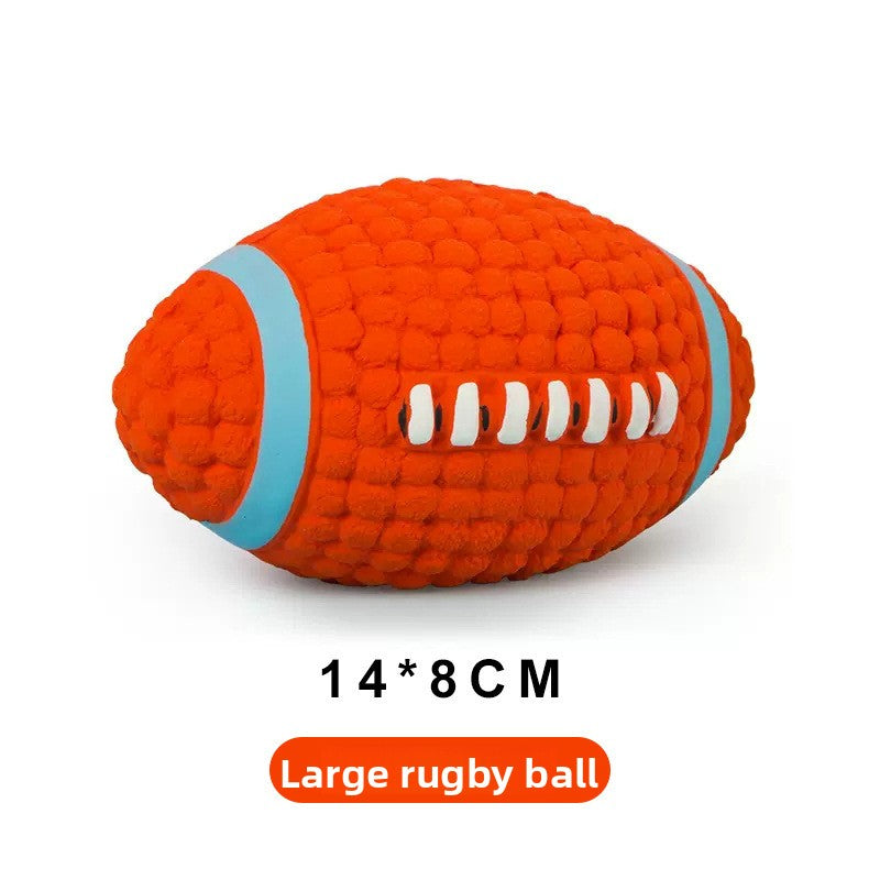 Pelota de juguete para mascotas.