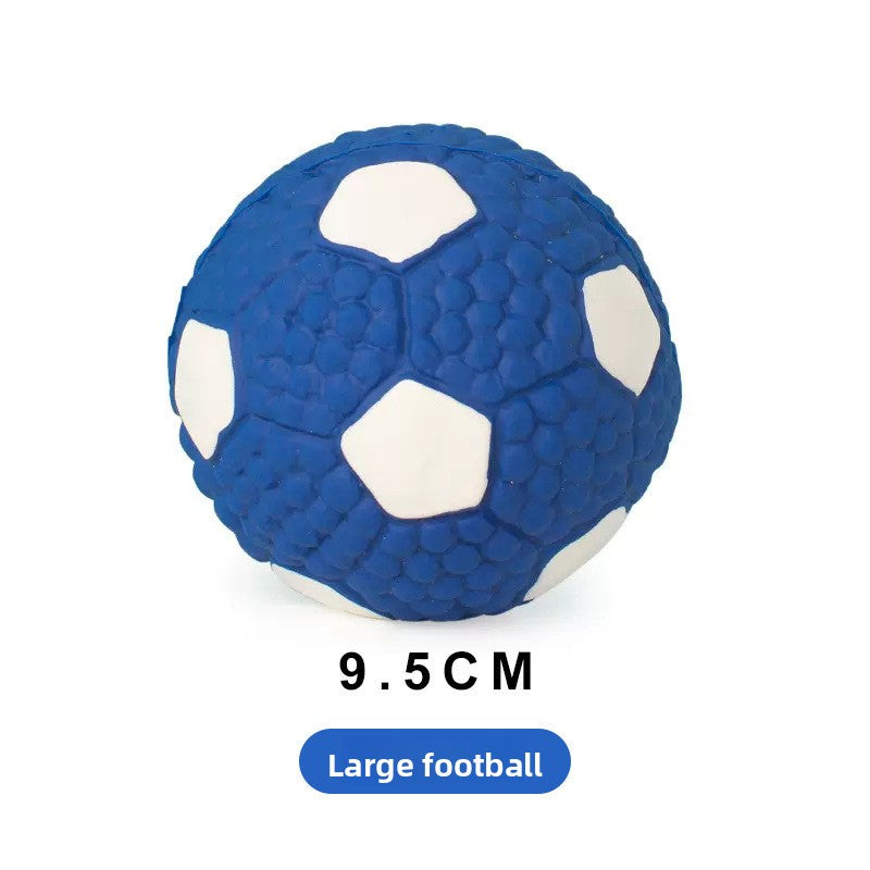 Pelota de juguete para mascotas.