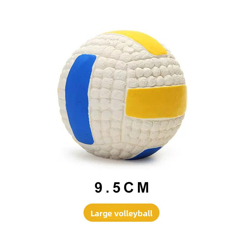 Pelota de juguete para mascotas.