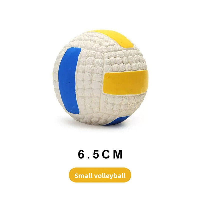 Pelota de juguete para mascotas.