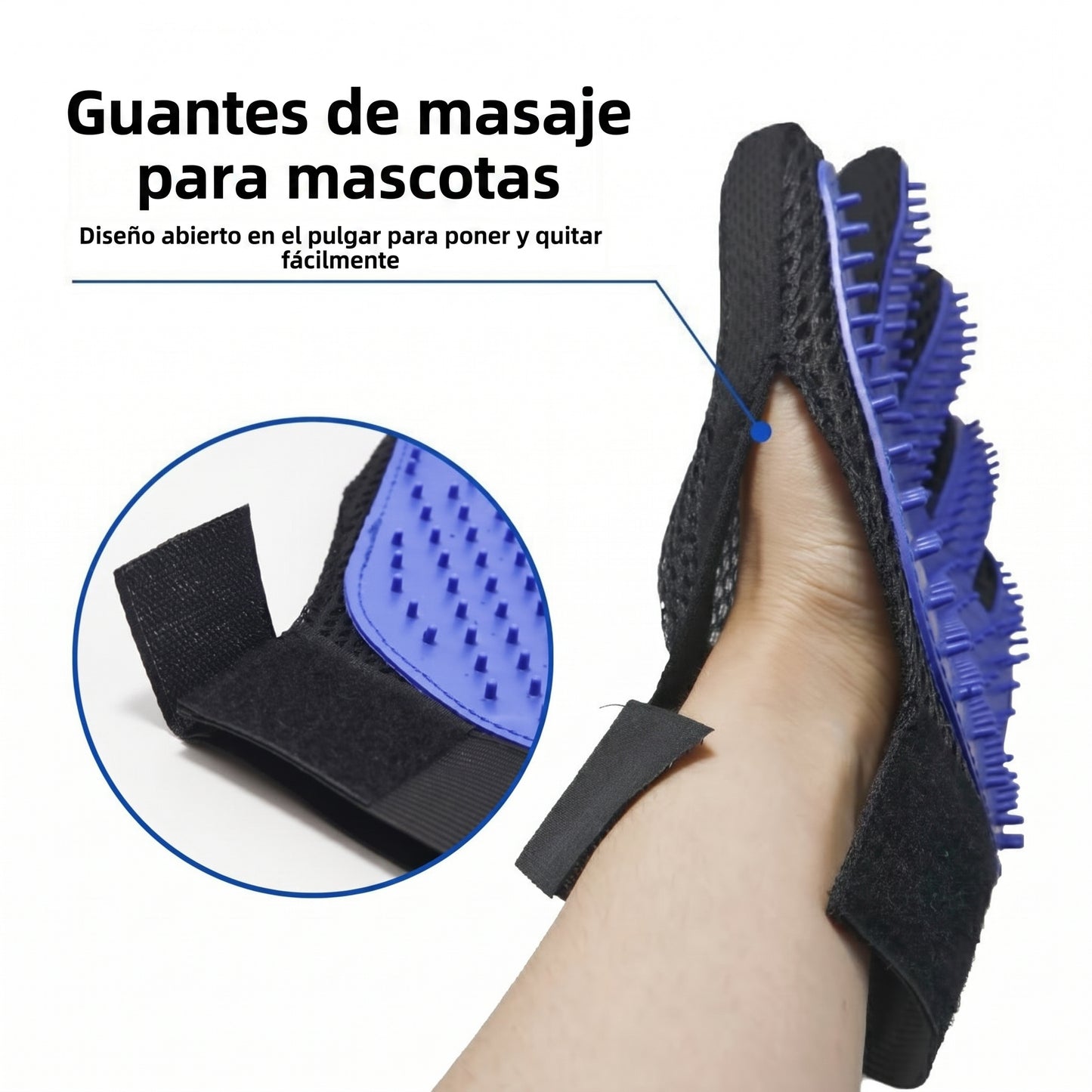 Pet Grooming and Massage Glove
