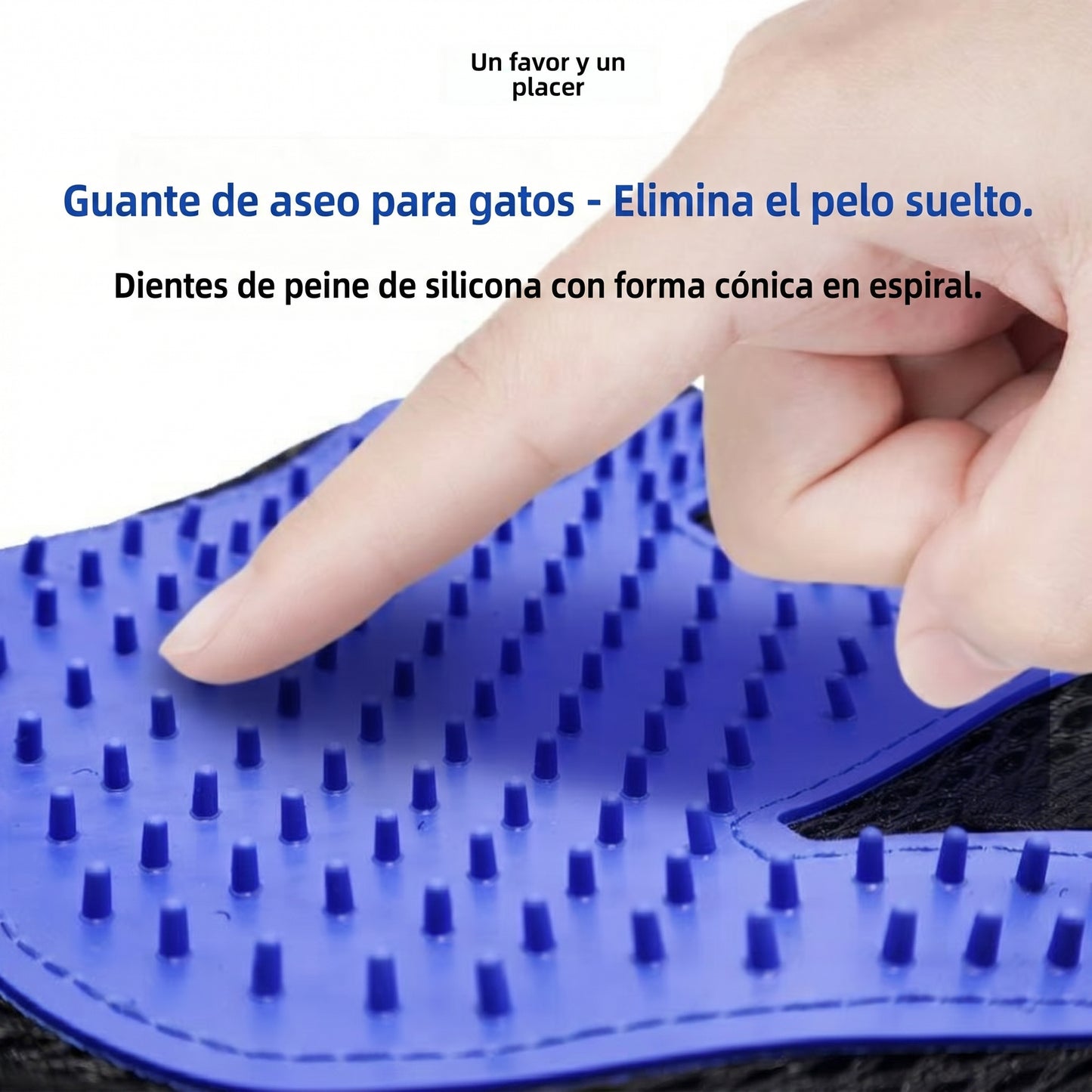 Pet Grooming and Massage Glove
